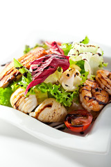 Grilled Seafood Salad