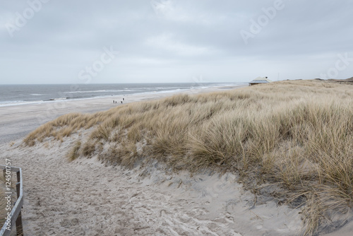 Sylt La Grande Plage Kampen Stockfotos Und Lizenzfreie