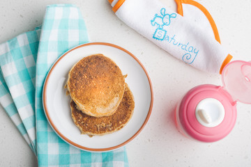 A Child's Pancake Breakfast