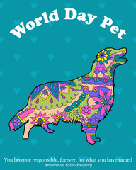 World day pet background