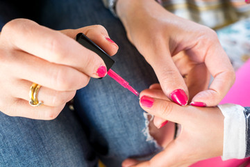 manicures, nail polish, nail cutting