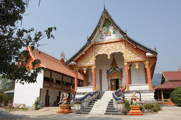 Tempel Wat That, Vang Vieng, Laos, Asien