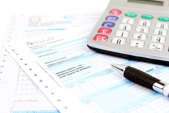 Form for Italian taxes
