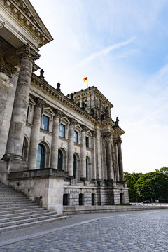 The German Reichstag in Berlin.