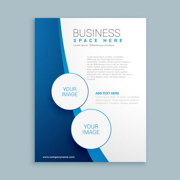 company brochure template design