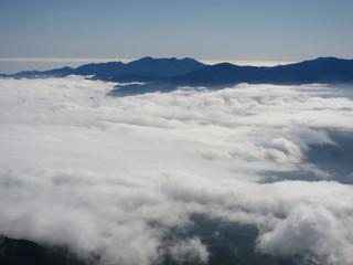 山と雲海