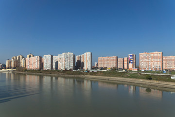 Buildings at the river