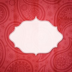 Frame in the Indian style