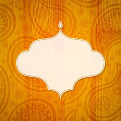 Frame in the Indian style