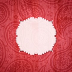 Frame in the Indian style