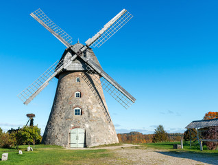 Fototapeta na wymiar Old windmill, Europe