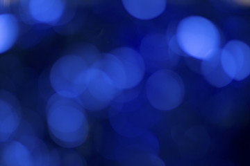 blue bokeh background