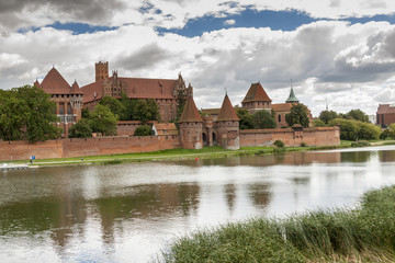Teutonic Knights in Malbork castle.