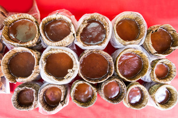 Chinese New Year glutinous rice cake, known as Nian Gao