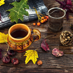 Tea party in October
