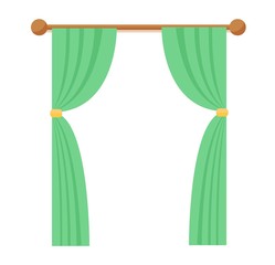 Window vector element isolated