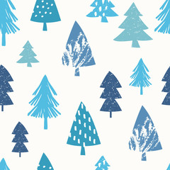 Obraz premium Seamless Christmas Pattern