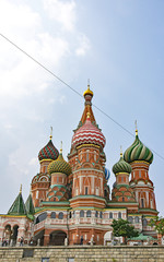 Arquitectura y plaza Roja de Moscú, Rusia