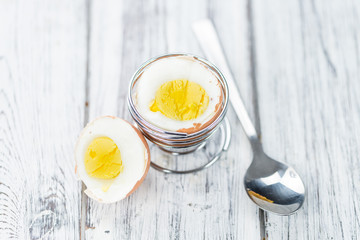 Bolied Eggs (selective focus)
