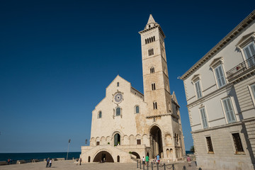 Fototapeta na wymiar San Nicola Pellegrino Cathedral of Trani, Puglia, Italy 