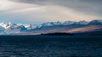 Moody Lake Tekapo - cold | New Zealand