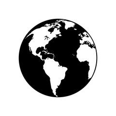 Planet sphere icon. Earth world and globe theme. Isolated design. Vector illustration