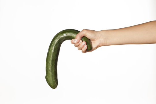 dysfunction of the penis - illustration with cucumber