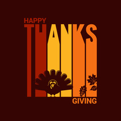 Thanksgiving turkey abstract background