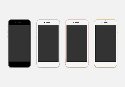 Smartphone-Vektormodelle