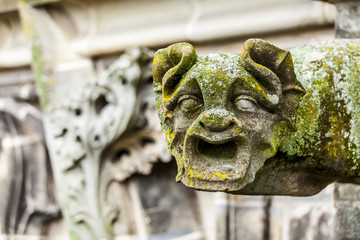 Gargoyle on St. Jan's cathedral, Den Bosch, Netherlands.