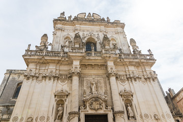 Fototapeta premium Lecce, Salento, Italy. 