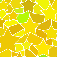 abstract vector stained-glass mosaic background
