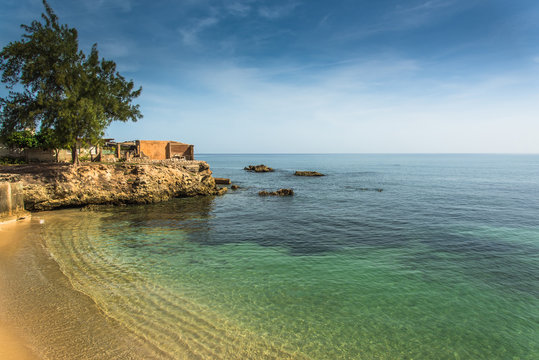 Bay in old colonial cuban city of Gibara