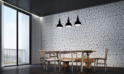 loft dining room