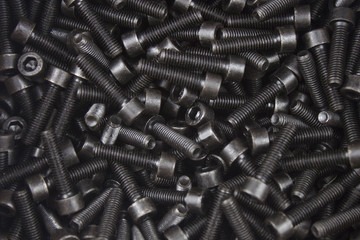 Background black bolts