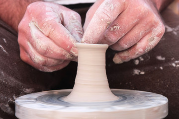 hardworking hands of the potter 7W