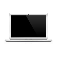 Laptop Computer. Vector illustration.