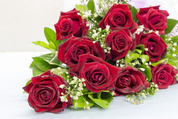 red rose flower for love
