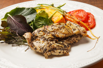 チキンの香草焼き