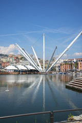 Obraz premium The city of Genoa in Northern Italy is a treasury of monumental buildings, churches, ancient alleyways, parks,Grand Palazzos and museums. 