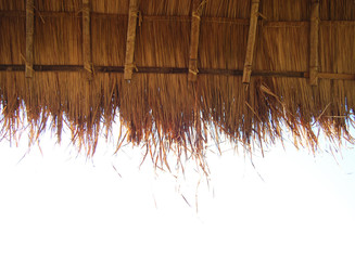 A local Straw roof