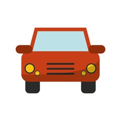 Car vehicle icon. transportation travel and trip theme. Isolated design. Vector illustration