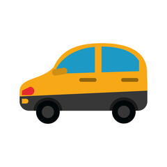 Car vehicle icon. transportation travel and trip theme. Isolated design. Vector illustration