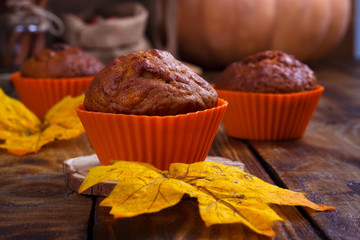 Autumn Pumpkin Muffin