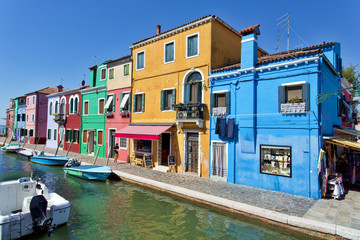Burano island, Venice, Italy