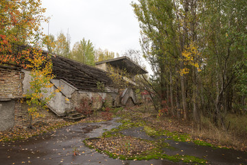 Prypjat bei Chernobyl in der Sperrzone