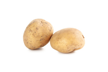 Potato isolated on a white background