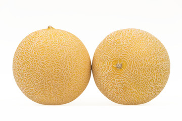 Galia Melon (Isolated on White) © rado1979