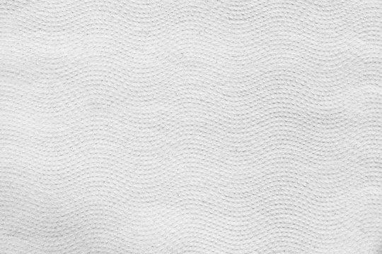 Texture of dotted , wavy paper towel. White texture.