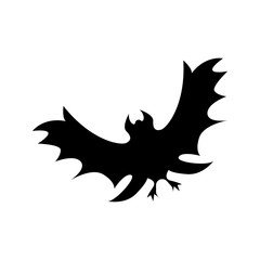bat silhouettes - Halloween vector illustration
